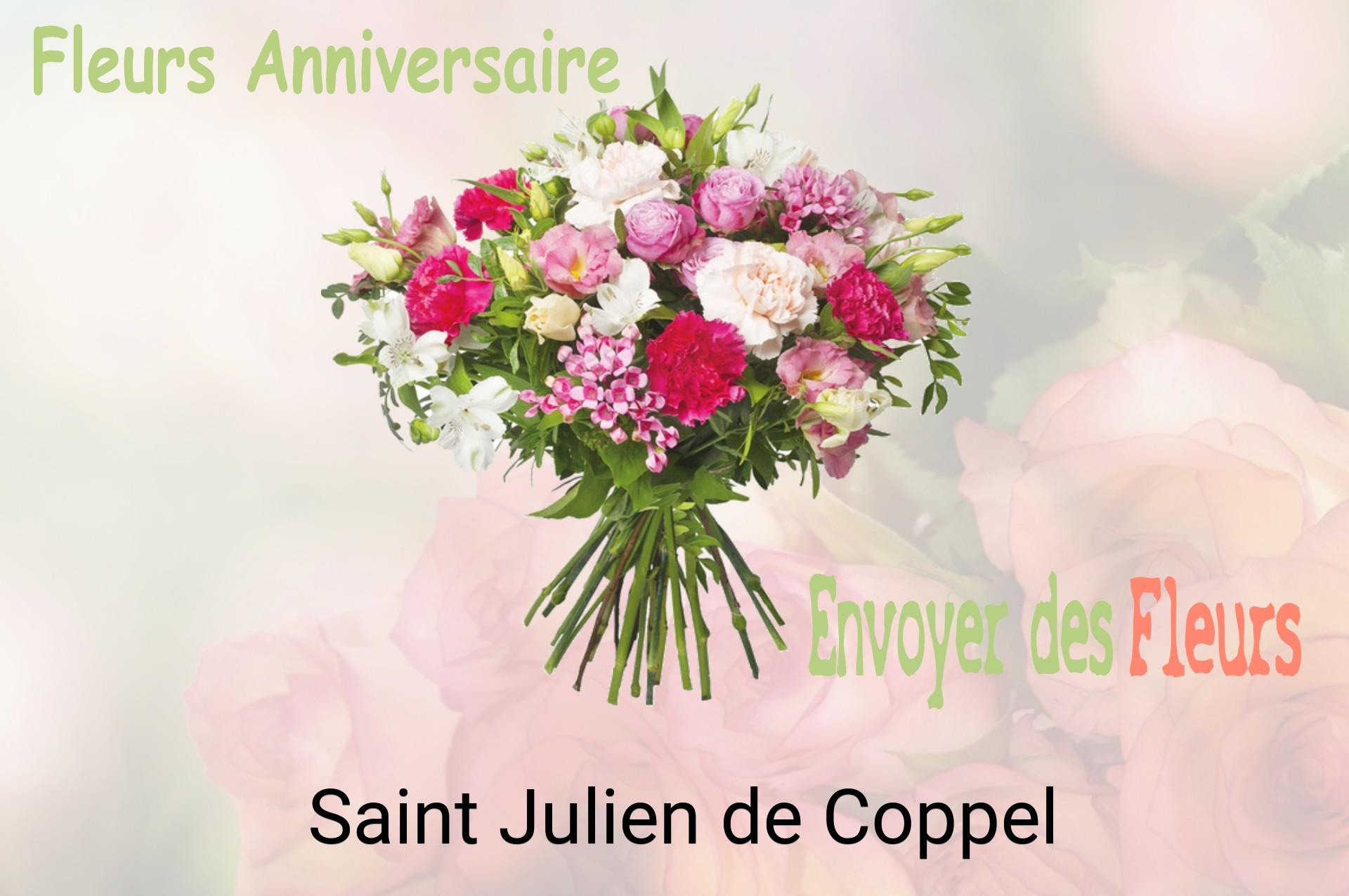 Bouquet de fleurs d’anniversaire livré à Saint-Julien-de-Coppel